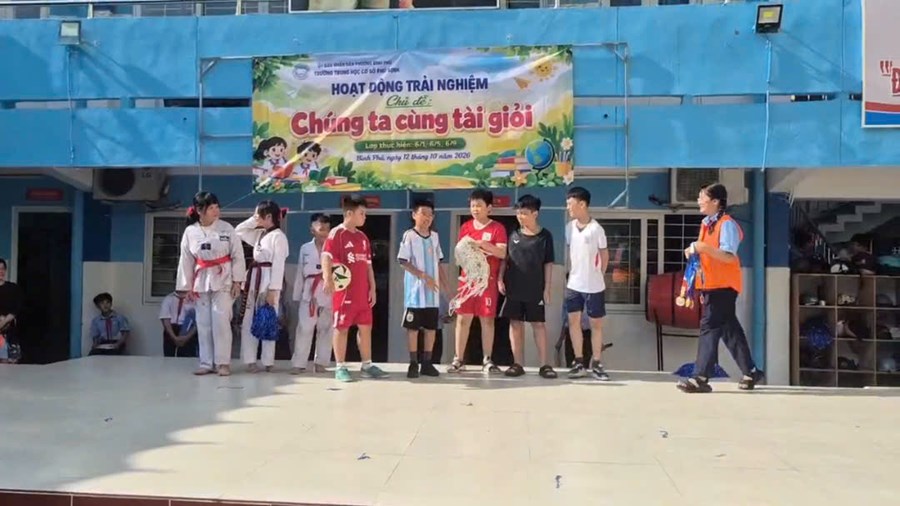 Hoạt động trải nghiệm - Chủ đề: “Chúng ta cùng tài giỏi” — ảnh 2/2